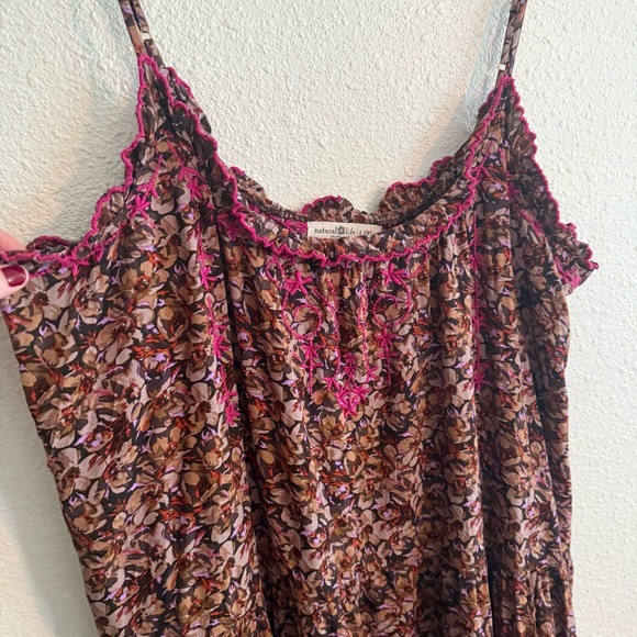 Natural Life Harley Embroidered Tiered Midi Sundress - Picture 6 of 11